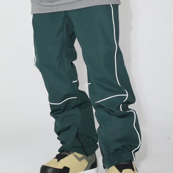 Men's Gsou Snow Reflective Pinstriped Letter Snowboard Pants + $80 gift card!!! - Picture 2 of 4